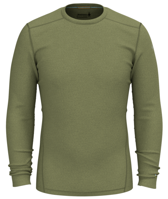 Smartwool Men's Classic Thermal Merino Base Layer Crew Boxed (25/26) Winter Moss Heather-K66