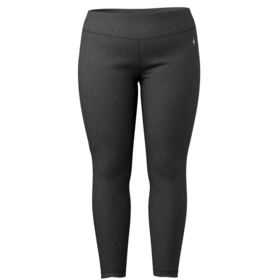 Smartwool Women's Classic Thermal Merino Base Layer Bottom Plus Boxed (25/26) Charcoal Heather-010