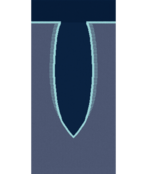 Smartwool Women's Ski Targeted Cushion Extra Stretch Otc Socks (25/26) Nightfall Blue-P43