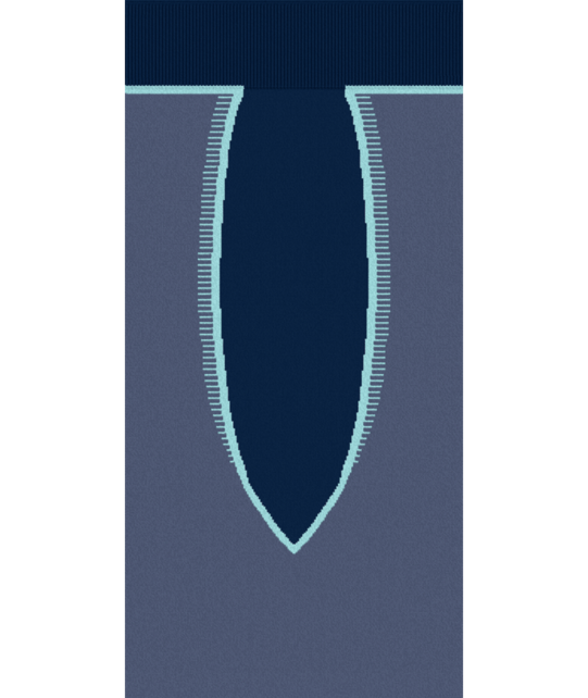 Smartwool Women's Ski Targeted Cushion Extra Stretch Otc Socks (25/26) Nightfall Blue-P43