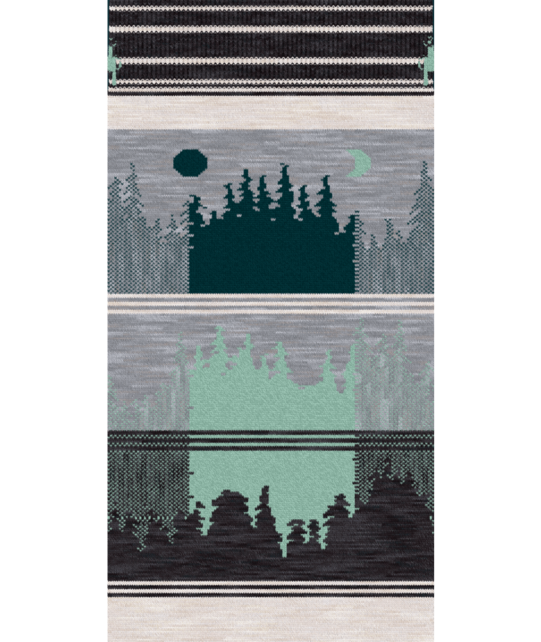 Smartwool Women's Snowboard Full Cushion Twilight Vista Otc Socks (25/26) Moonbeam-A81