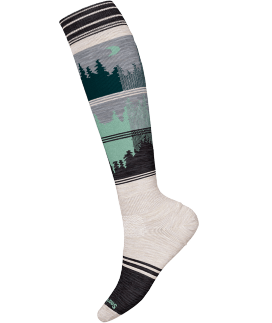 Smartwool Women's Snowboard Full Cushion Twilight Vista Otc Socks (25/26) Moonbeam-A81