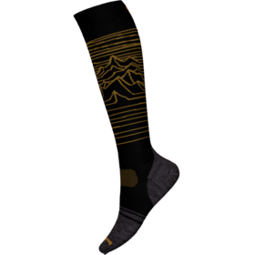 Smartwool Snowboard Full Cushion Iguchi X Arbor Otc Socks (25/26) Black-001