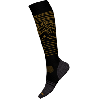 Smartwool Snowboard Full Cushion Iguchi X Arbor Otc Socks (25/26) Black-001