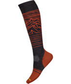 Smartwool Snowboard Full Cushion Iguchi Otc Socks (25/26) Charcoal-003