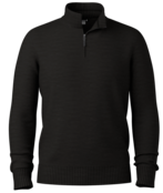 Smartwool Men's Sparwood 1/4 Zip Sweater (25/26) Charcoal Heather-010
