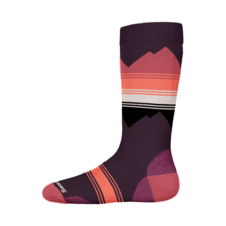 Smartwool Kids' Ski Light Cushion Otc Socks (25/26) Purple Iris-L90