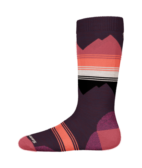 Smartwool Kids' Ski Light Cushion Otc Socks (25/26) Purple Iris-L90
