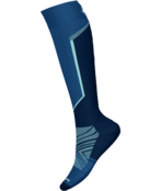 Smartwool Ski Targeted Cushion Otc Socks (25/26) Laguna Blue-J96