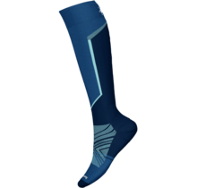 Smartwool Ski Targeted Cushion Otc Socks (25/26) Laguna Blue-J96