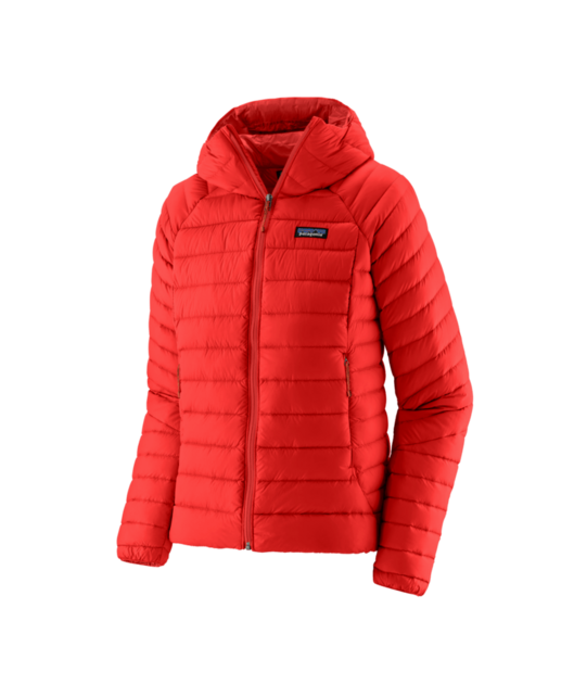 Patagonia W's Down Sweater Hoody (25/26) Sizzle Red-Szrd