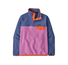 Patagonia W's Lw Synch Snap-T P/O (25/26) Brisk Purple-Bkpl
