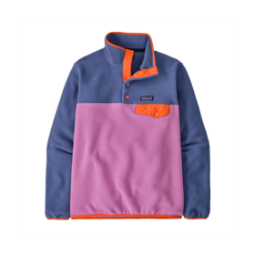 Patagonia W's Lw Synch Snap-T P/O (25/26) Brisk Purple-Bkpl