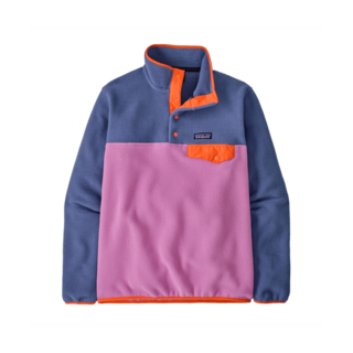 Patagonia W's Lw Synch Snap-T P/O (25/26) Brisk Purple-Bkpl