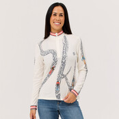 Krimson Klover Aerial Ski Top Merino (25/26) Grey-911