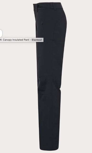 Oakley W. Canopy Insulated Pant (25/26) Blackout-02E