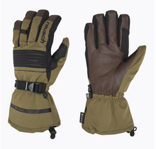 Reusch Alpine Ski Glove, Isidro Gtx (25/26) Burnt Olive-Dark Brown-5499