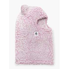 Turtle Fur Kids Comfort Lush™ Bear Balaclava (25/26) Dusty Rose OS