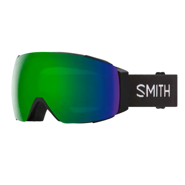 Smith I/O Mag (25/26) Black || Chromapop Sun Green Mirror