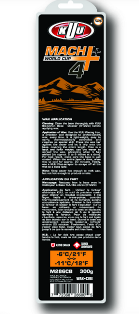 Kuu Mach 4+ World Cup - Universal (-6C To -11C) 60G (20/21) Red