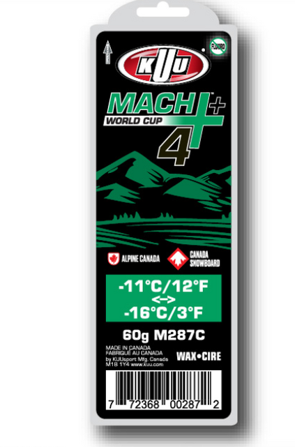 Kuu Mach 4+ World Cup - Cold (-11C & -16C) 60G (20/21) Green