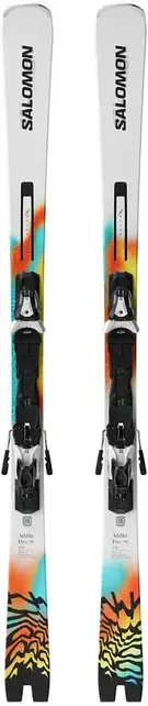 Salomon E Addikt Pro 76 + Mi12 Gw F80 (25/26) White