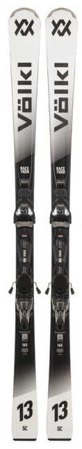Volkl Racetiger Sc White + Vmot 12 Blk (26/27) Black-1013