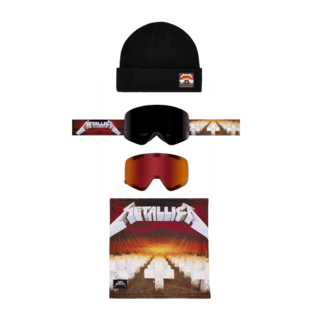 686 Smarty® Magnetic Goggle Pack (26/27) Metallica + Solar Mirror + Blk O/S