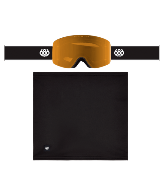 686 Foundation™ Goggle Pack (26/27) Black + Amber O/S