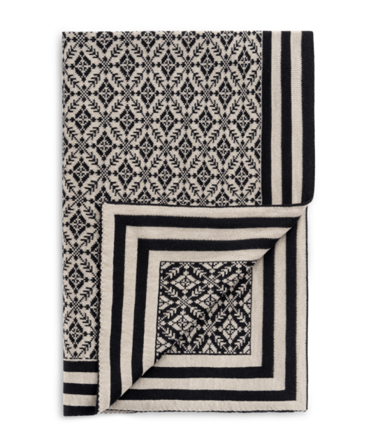 Dale Of Norway Frogner Blanket (26/27) Black Sand One size