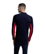 Dale Of Norway Aksla Masc Baselayer Half Zip (26/27) Navy Red Offwhite
