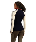 Dale Of Norway Geilo Fem Sweater (26/27) Navy Offwhite Raspberry