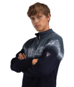 Dale Of Norway Moritz Masc Sweater (26/27) Marine Steel Ice