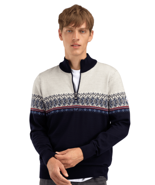 Dale Of Norway Hovden Masc Sweater (26/27) Navy Blueshadow Indigo