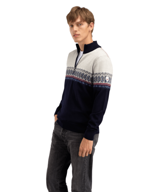 Dale Of Norway Hovden Masc Sweater (26/27) Navy Blueshadow Indigo
