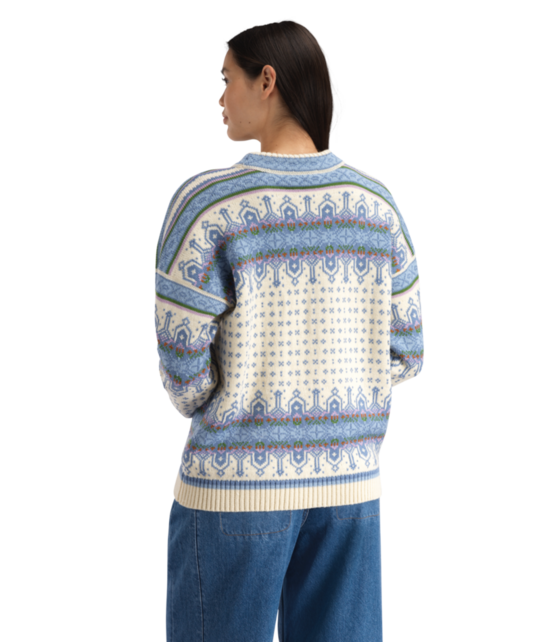 Dale Of Norway Albertville Fem. Sweater (26/27) Offwhite Blue Shadow