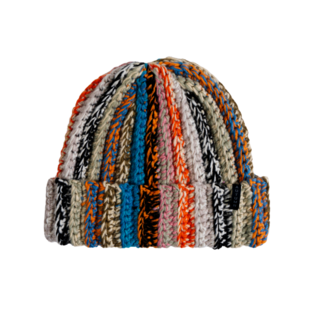 Autumn Patchwork Beanie (26/27) Teal O/S