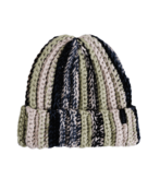 Autumn Patchwork Beanie (26/27) Sand O/S
