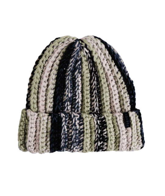 Autumn Patchwork Beanie (26/27) Sand O/S