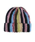 Autumn Patchwork Beanie (26/27) Lemonade O/S