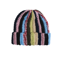 Autumn Patchwork Beanie (26/27) Lemonade O/S