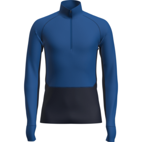 Icebreaker Men Merino 260 Zoneknit™ Ls Half Zip (26/27) Midnight Navy/Lazurite/Cb