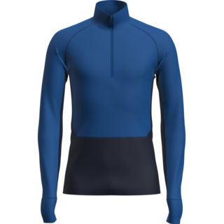 Icebreaker Men Merino 260 Zoneknit™ Ls Half Zip (26/27) Midnight Navy/Lazurite/Cb