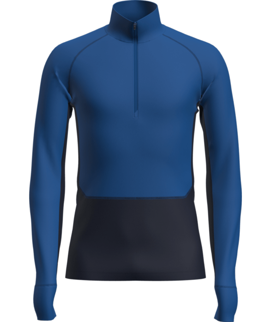 Icebreaker Men Merino 260 Zoneknit™ Ls Half Zip (26/27) Midnight Navy/Lazurite/Cb