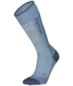 Icebreaker Women Merino Blend Ski+ Light Otc (26/27) Zinc Blue/Dawn/Snow