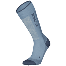 Icebreaker Women Merino Blend Ski+ Light Otc (26/27) Zinc Blue/Dawn/Snow