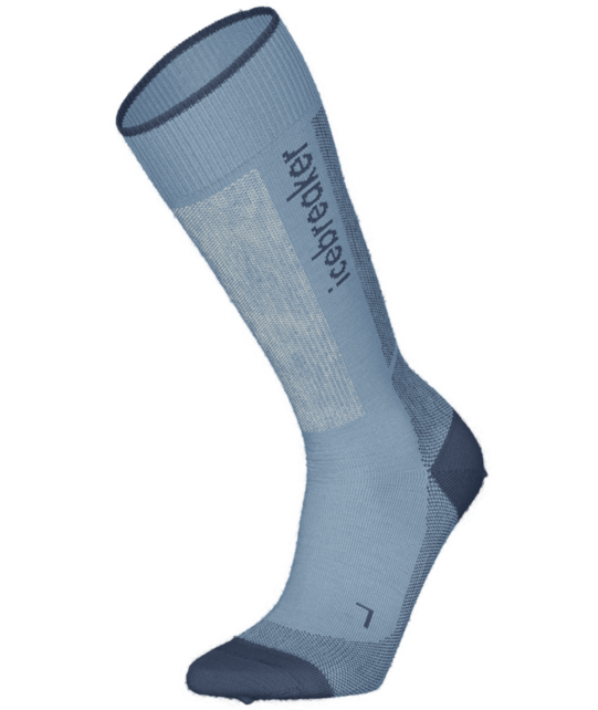 Icebreaker Women Merino Blend Ski+ Light Otc (26/27) Zinc Blue/Dawn/Snow