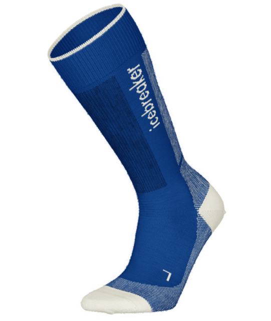 Icebreaker Men Merino Blend Ski+ Light Otc (26/27) Lazurite/Snow/Midnight Navy