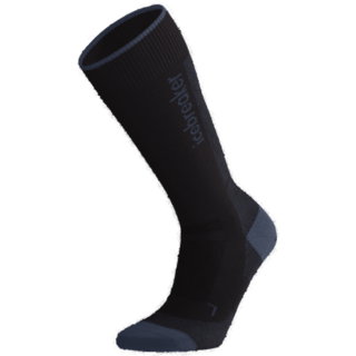 Icebreaker Women Merino Blend Ski+ Ultralight Otc (26/27) Black/Dawn