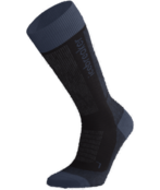 Icebreaker Kids Merino Blend Ski+ Medium Otc (26/27) Black/Dawn/Graphite